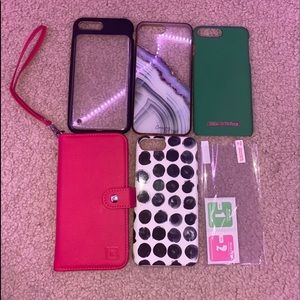 Iphone 6/7/8 Plus phone case (5 cases)
